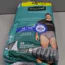 Depend Fresh Protection Adult Diapers, Incontinence Underwear for Men, Disposable, Maximum, Extra-Large, Grey, 26 Count