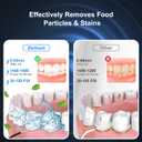 Water Dental Flosser Pick for Teeth: 4 Modes Cordless Portable Water Flossers Teeth Cleaner Rechargeable 300ML IPX7 Waterproof Oral Irrigator Flossing Cleaning Picks for Home Travel