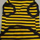 Geyoga 6 Pieces Dog T-Shirt Striped Cotton Breathable Spring Summer Pet Apparel Colorful Soft Puppy Sweatshirt Clothes for Small to Medium Dogs Puppy(Light Color,L)