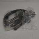 FOTMISHU 8pcs Garden Hoops for Raised Beds, 23.6" x 25.6 Greenhouse Hoops for Cover Garden Netting, Rust-Free Garden Tunnel, Reuseable Gardening Supplies for Plants (8pcs M- 23.6" x 25.6) (Black Detachable Style)