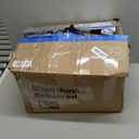 Sunshade Boat Cover, Oxford Cloth V Shape Yacht Cover with Straps and Buckles for Scratch Protecting (530 290 (210D