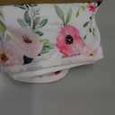 Car Seat Covers for Babies Girl, Winter Carseat Seat Cover for Newborns, Carseat Canopy Cozy & Warm Cover, Carrier Cover with Peep Windows, Pink Flower Rose (Floral)