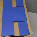 7x5x4 Inches Shipping Boxes Pack of 25, Blue Corrugated Cardboard Box Literature Mailer for Packing Small Business