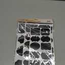 Mantah Chalkboard Label Stickers 96pcs - 9 Assorted Shapes in 3 Sizes with 2 White Chalk Marker, Reusable Waterproof Label for Storage Bin, Food Container, Jars, Containers