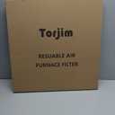 Torjim 20x20x1 MERV8 Washable & Reusable Electrostatic Air Filter - AC/HVAC Furnace Filter, Permanent, Breathe Fresher, Easy Install