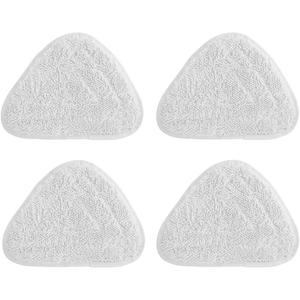 Diteje 4 Pack Replacement Triangle Mop Pads,Washable Refill Heads Compatible with O-ceda Microfiber Steam
