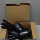 Solar Lights Outdoor, Upgraded 6 Pack Blue Solar Torch Light with Flickering Flame Waterproof for Garden Decor, Flame Torches for Outside Landscape Porch Yard Pathway Decorations