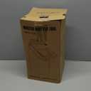 EALGRO Gallon Insulated Water Bottle Jug with Straw, 128 oz Large Stainless Steel Sports Metal Water Canteen With Handle, Thermal Water Cup Mug with 2 Lids, Cream