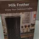 Milk Frother, Ausyle 4-in-1 Electric Milk Frother and Steamer, Non-Slip Stylish Design, Hot & Cold Milk Steamer with Temperature Control, Auto Shut-Off Frother for Coffee, Latte, Cappuccino, Macchiato