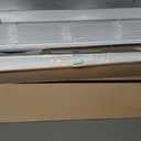 TEDNOVA 2" Cordless Faux Wood Blinds, White, 28" W X 48" H | Light Filtering Horizontal Blinds, Inside or Outside Mount, Real Wood Look Moisture Resistant, Fit Any Indoor Windows