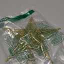 Christmas Tree Toppers Xmas Glitter Gold Hollow Star Treetop Topper for Christmas Tree Decoration. 1