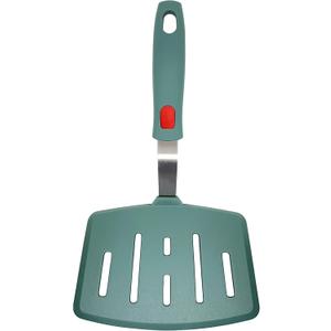 Silicone Spatula Turner, Heat Resistant Pancake Spatulas for Nonstick Cookware Pan, Wide Slotted Omelette Egg Spatula Fish Spatula Cooking Spatula for Kitchen Use Thin Flexible Spatula Dishwasher Safe