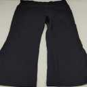BALEAF Yoga Workout Capris for Women Lounge Flare Pants Casual Work Bootcut with Side Pockets - 21" XL