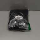 YEOREO One Piece Wide Leg Jumpsuits for Women Workout Long Sleeve Backless Flare Jumpsuit Lizvette Scrunch V Back Yoga Romper (Medium, Black)