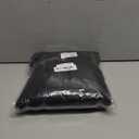 decorUhome Pack of 2 Throw Pillow Covers 18x18 Inch, Faux Fur Decorative Sherpa Pillow Covers Fuzzy Accent Soft Sheepskin Fleece Pillow Cases for Couch Living Room Bed, Black