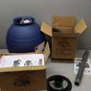 SWIMLINE HYDROTOOLS Complete Sand Filter System, 12" Tank - for Above-Ground Pools Up to 8,000 Gallons, Single Speed Pump, 0.3 THP, 1,980 GPH, 4-Way Multi-Port Valve, 42 lb Capacity