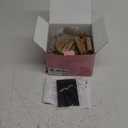 Pinzoveco Bracelet Holder, 3 Tier Wooden Rotating Bracelet Display Stand, Tree Stand Vendor Booth Display with Adversitsing Board, 36 Hooks for Bracelet, KeyChain Display Stands for Selling, Brown (Patent Pending)