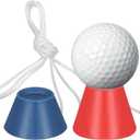 VORCOOL Rubber Winter Golf Tees with Different Heights for Frosty Days 4pcs