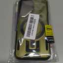 Magnetic Case for Galaxy S24 with Kickstand, Compatible with MagSafe, Premium Metal Camera Cover Case for Samsung S24, Military-Grade Protection Phone Case for Samsung Galaxy S24 (Green)