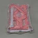 MUNBYN Label Holder for Rolls and Fan-Fold Labels, Thermal Sticker Roll Holder for Desktop Thermal Printer Shipping Supplies Industrial Paper, Pink