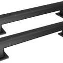 Handicap Grab Bars, Octagon 2 Pack 18 Inch Shower Grab Bar for Seniors, 304 Stainless Steel ADA Grab Bars for Bathtubs and Showers, Toilet, Safety Shower Handles for Elderly, Disabled (Matte Black)