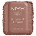 NYX PROFESSIONAL MAKEUP Matte Buttermelt Bronzer, Longwear Face Makeup with Up to 12 Hours of Wear, Vegan Formula - All Butta'D Up (Light Medium Neutral)