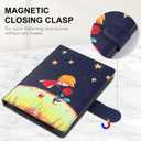 HoYiXi Universal Case Compatible with 6.8" Kindle Paperwhite/6" All-New Kindle 2022 & 2019/Kobo Clara HD/Kobo Clara 2E Leather Stand Cover for 6-6.8'' Pocketbook/Tolino E-Book Reader, Prince