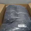 Dark gray quilted bedding or comforter set