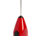 Handheld Milk Frother, Creates Delicate Smooth Foam for Lattes, Cappuccinos & More - Primula, Red