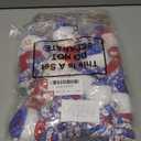 Poen 18 Pack Winter Snowman Plush Toys Bulk 4" Stuffed Snowman Nordic Pajamas Animals with Cards for Winter Stocking Filling Wonderland Party Favors