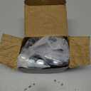 TIROL 2.25 Exhaust Clamp, 2.25 inch Lap Joint Band Stainless Steel Muffler Clamp for Joining to 2.25" ID Exhaust Pipe, Muffler Pipe 2Pcs