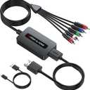 1080P Component to HDMI Converter, YPbPr to HDMI Adapter with Male YPbPr Connector - for Connecting DVD/STB with Female Component Output to HDTVs