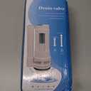 RDEXP White 20.5cm Length Toilet Bottom Inlet Fill Valve Split Push Button Dual Flush Cistern Syphon