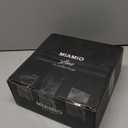 MIAMIO - Coffee Mugs Set of 4 / Large Ceramic Coffee Cups (14 oz) - Mug for Cappuccino, Tea, Espresso - Microwave and Dishwasher Safe - Luxe Collection (Beige Pastel)