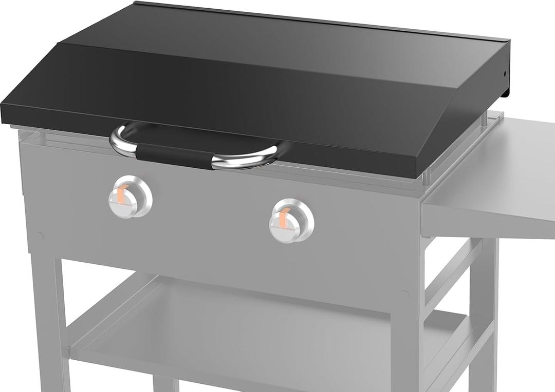 Universal Hinged Lid with Handle for Blackstone and Other 28 Inch Griddles, Griddle Accessories Hard Cover Hood for Blackstone 28 Inch Griddle 1517, 1853, 1885, 1839, 1856, 1924, 1983, 2094 and Other