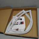 242193205 241872505 Refrigerator Freezer Door Gasket Compatible with Frigidaire Electrolux Refrigerator, Replaces for 240390702, 240514607, 241872505, 5304439522, 3016407
