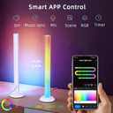 Smart LED Light Bar, TV Backlight Ambient Lighting, Work with Alexa, RGB Light Bar for Room with 16 Million Colors, Music Sync Gaming Lights APP Control, LED Lights for TV, PC, Party