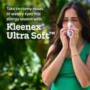 Kleenex Ultra Soft Facial Tissues, 8 Cube Boxes, 80 Tissues per Box, 3-Ply, Packaging May Vary
