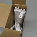 Civaner 11 Pcs Doll Garment Rack with Wooden Clothes Hanger for 18 Inch Girl Doll Clothes Mini Hangers Wardrobe Furniture Accessories for Dollhouse Baby Shower Supplies (White)