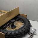 16'' Wheel 90/100-16 3.00-16 Dirt Bike Rear Tire Assembly for 125cc 140cc 150cc XR100 CRF150F KX100 KLX140 TTR125LE Baja DR125 DR150 Pit Bike Parts with Brake Rotor 428 Chain Sprocket