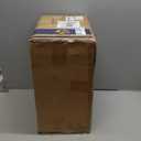 SUPERJARE Nightstands Set of 2, Night Stands with Charging Station & PE Rattan Decor Drawer, Bed Side Tables with Solid Wood Feet, End Table, for Bedroom, Living Room, Walnut (11.8"D x 15.9"W x 23.4"H (1 Drawers))