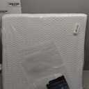 Wedge Pillow for Sleeping & Resting, 24"x24"x10" Memory Foam Cushion with Grey and White Patterned Polyester Cover, Ideal for Bedroom & Living Room  Comfortable Support for Adults