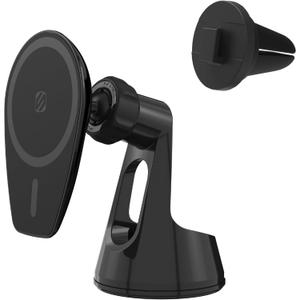 MagicMount Pro MS 3-in-1 Magnetic Phone Mount, Hands-Free Cell Phone Holder for Car Dashboard/Windshield/Vent Compatible with iPhone 16/15/14/13/12 Pro Pro Max Plus and Mag Safe Case