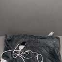 King Size Heating Pad for Back Pain 32"x24" Extra Large Electric Heating Pad for Period Cramps Relief & Body Neck Shoulder Auto Shut Off Heat Pad Temperature Settings Machine Washable Gray