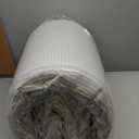 BYBYME Tri-Folding Corduroy Mattress, 6 Inches Gel Folding Mattress Topper, Foldable Soft Guest Bed Camping Pad, Washable Cover (Grey, Twin)