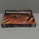 Large Backgammon Sets for Adults - Classic Board Games for 2 Players Adults and Kids - Premium Backgammon Set 15 inch Board and 32 Backgammon Pieces in Quality PU Leather Case - Gift for Man