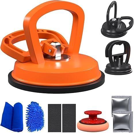 Dent Puller  Multi-Use Car Dent Puller Tool Kit, 10-in-1 Suction Cup Dent Remover for Vehicle Repair, Glass, Tile & Object Lifting
