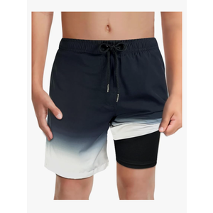 LUCOWEE Boys Swim Bathing Trunks Soft Compression Liner no-Chafing Swimming Shorts Quick Dry Light UPF 50+ Quality Swimsuit XL