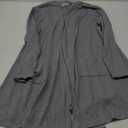 LARACE Open Front Knit Cardigan Sweaters for Women Plus Size Long Sleeve Tops with Pockets Lightweight for Winter (3X)