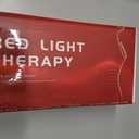 Red Light Therapy Pad for Body Back Knee Shoulder Hands Feet Portable 660nm 850nm Home Use 3 Chips in 1 Infrared Light Heating Wrap Belt Gift for Women Men (Corded)